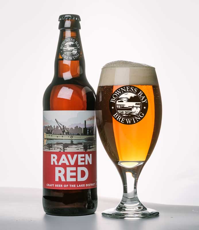 Raven Red with Glass