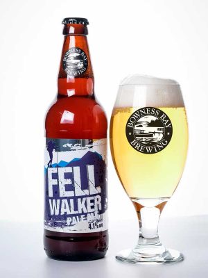 Fell Walker Pale Ale Bottle with Glass