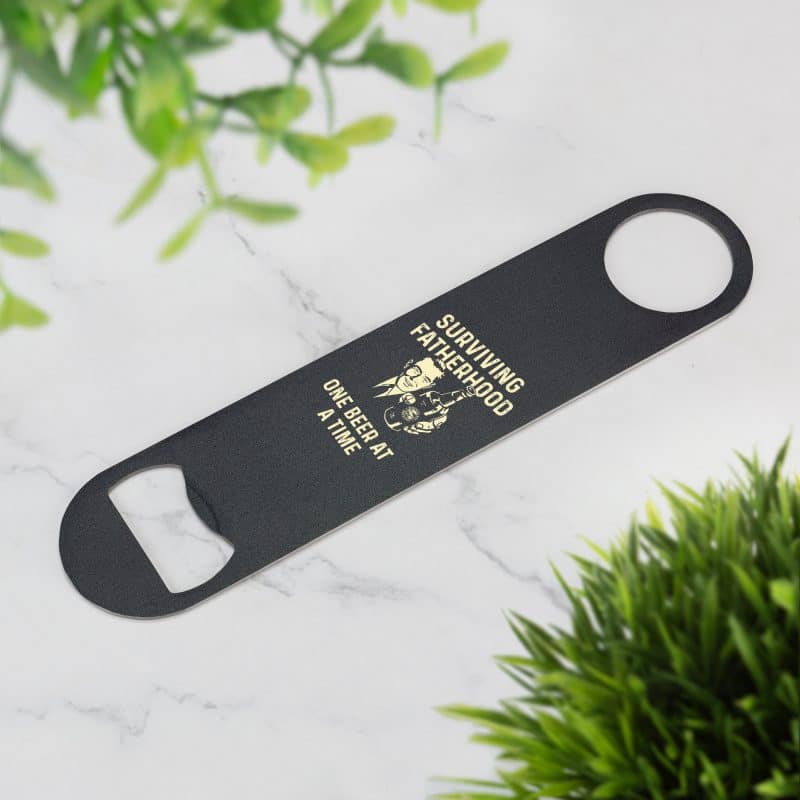 Father's day Bar Blade "Surviving Fatherhood One Beer at a Time"