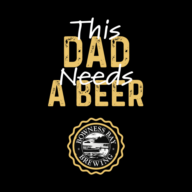 Father's day Bar Blade "This Dad Needs a Beer" - Image 2
