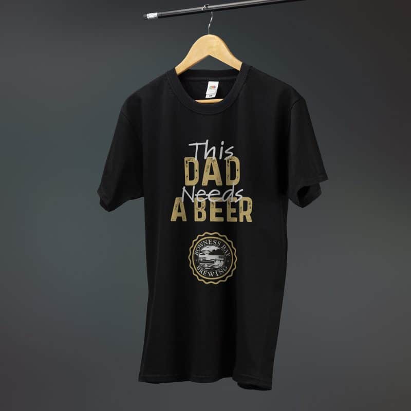Father's Day Men's Classic Tee - "This Dad needs a beer"